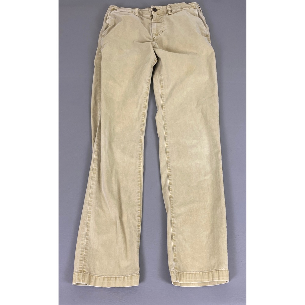 American‎ Eagle Khaki Chino Pants Men's 30x32 Tan Next Level Flex  Slim Stretch